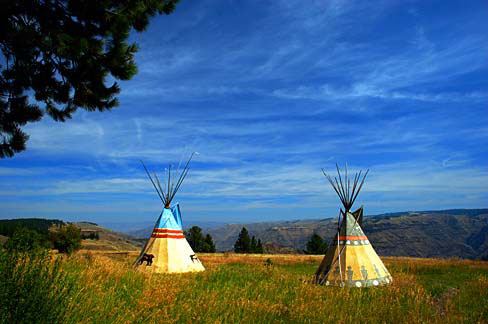 American Indian Teepees