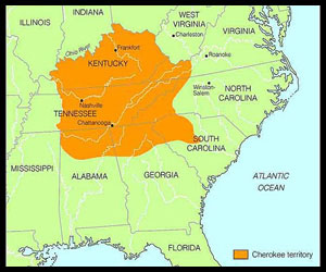 Cherokee Indians Territory