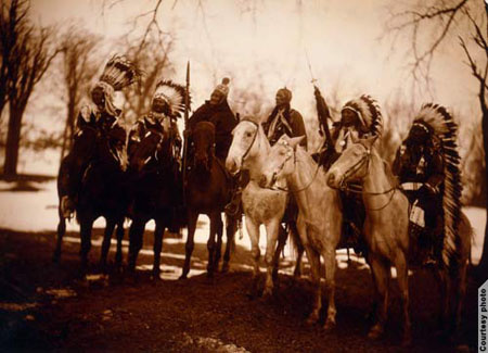 Indian Chiefs on Horseback