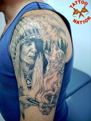 American Indian Tattoo