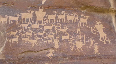 Native American Carvings and Paintings