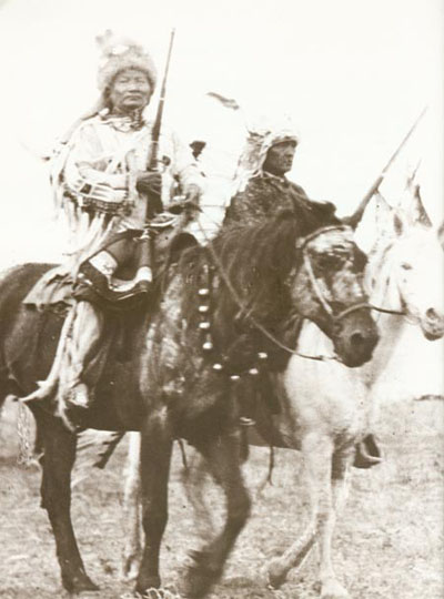 Native American on Horseback