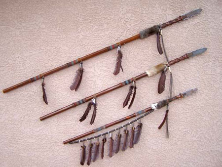 indian hunting spears