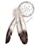 Native American Feather Tattoo